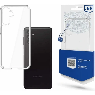 Afbeelding van 3mk Samsung Galaxy A14 4g/5g Armor Case Stevige Hoes voor Optimale Bescherming Transparant