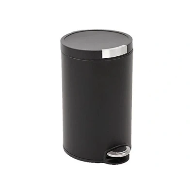 Image de Poubelle artistic step bin 5l noir, eko