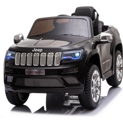 Afbeelding van Jeep Grand Cherokee Zwart 12V Kinderauto