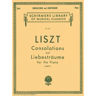 Afbeelding van Franz Liszt Consolations Nos. 1 6