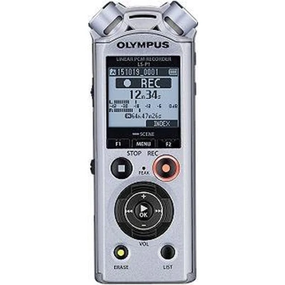 Afbeelding van Olympus LS P1 Digitaal dicteerapparaat Opnameduur (max.) 123 h Zilver
