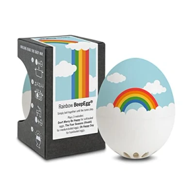 Afbeelding van Brainstream Piep Ei eierwekker Rainbow Multi color / 5,5 x 6,5 cm Kunststof