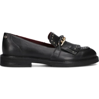 Afbeelding van Fred de la Bretoniere Loafer Paris LEYA Instappers, Dames, Maat: 37, Black