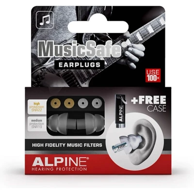 Afbeelding van Alpine Musicsafe Classic gehoorbescherming met wisselbaar filter 6 paar