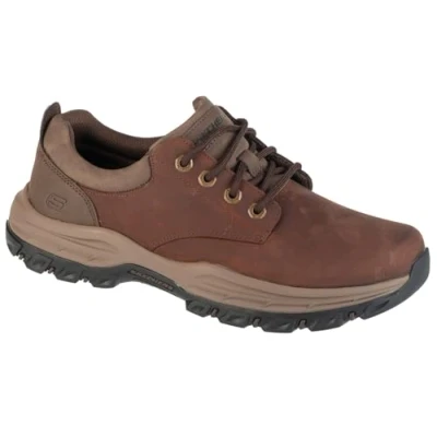 Afbeelding van Skechers Knowlson Leland 204920 DKBR, Mannen, Bruin, Schoenen, maat: 41
