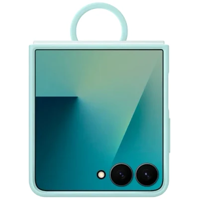 Afbeelding van Originele Silicone Cover Ring voor de Samsung Galaxy Z Flip 7 Mint