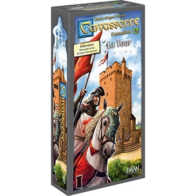 Image de Jeu de stratégie Asmodee Carcassonne Extension La Tour