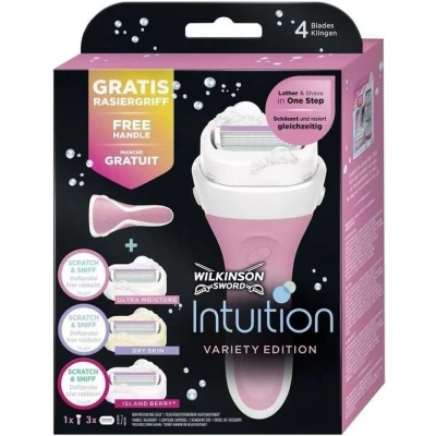 Afbeelding van Wilkinson Woman Intuition Variety Set Scheerapparaat 4 delig