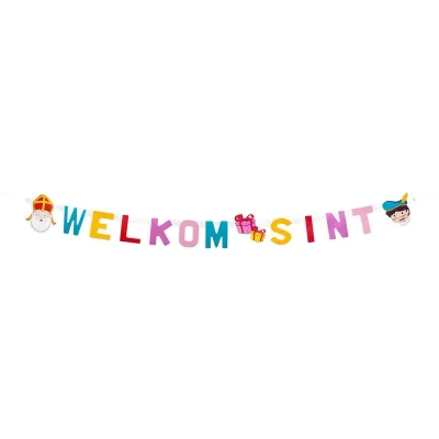 Afbeelding van Letterslinger Welkom Sint
