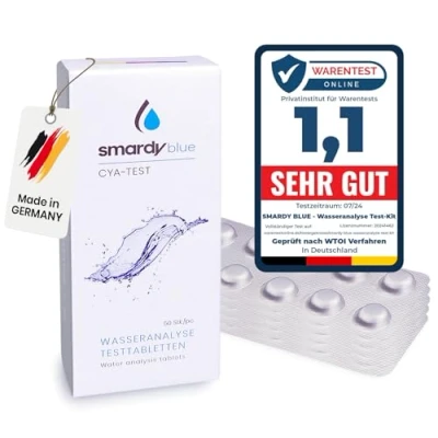 Afbeelding van smardy 50 CYA testtabletten Cyanuurzuur/stabilisator voor fotometer/elektronische watertester