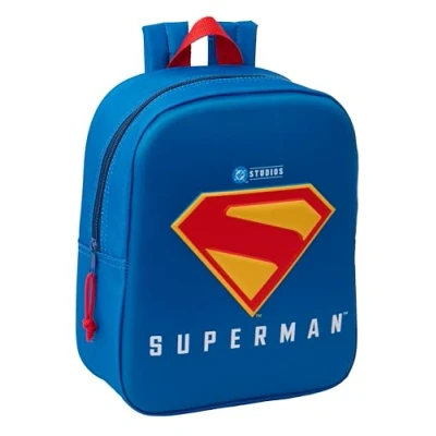 Afbeelding van Schoolrugzak Superman Blauw