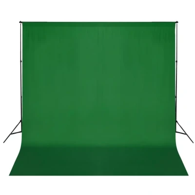Afbeelding van VD Achtergrondsysteem 600x300 cm groen