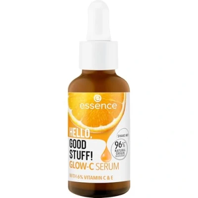 Afbeelding van Essence Hallo, Good Stuff! Glow C Serum, Gezachteerd, Met Vitaminen, Verzorgend, Natuurlijk, 30 ml