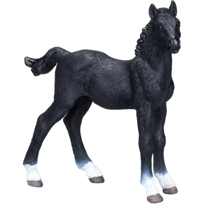 Afbeelding van Mojo Horses speelgoed paard Hannoveraans Veulen Zwart 381000