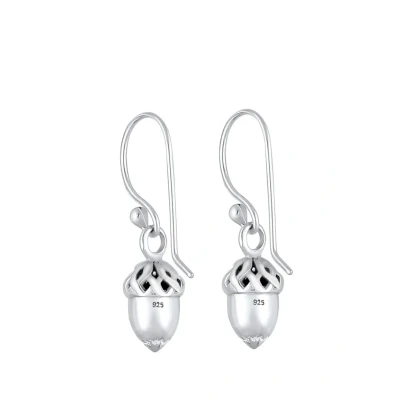 Afbeelding van Elli Haselnuss Tracht Oorbellen, Dames, Maat: One Size, Silber