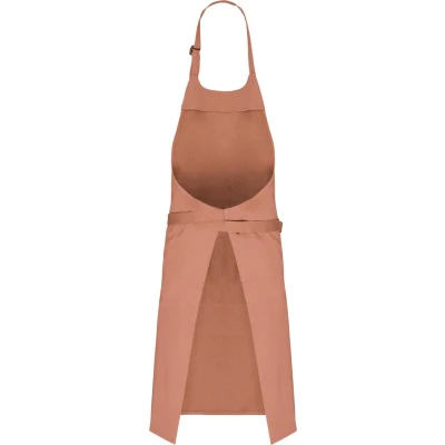 Afbeelding van Schort/Tuniek/Werkblouse Unisex One Size Kariban Peach 100% Katoen