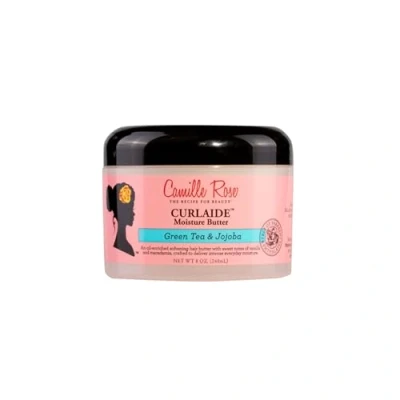 Afbeelding van Camille Rose Curlaide Moisture Haarboter zonder uitspoelen, verrijkt met olie, hydrateert en versterkt, groene thee jojoba, 240 ml