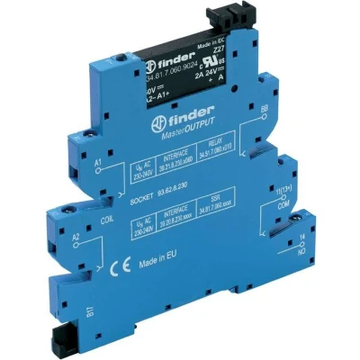 Afbeelding van Finder Halfgeleiderrelais 39.20.8.230.8240 2 A Schakelspanning (max.): 230 V/AC 1 stuk(s)