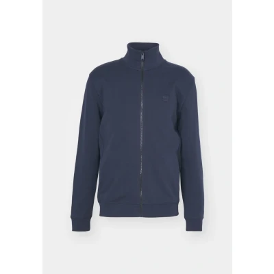 Afbeelding van BOSS Zestart Sweater met rits, Heren, Maat: XS, Dark blue