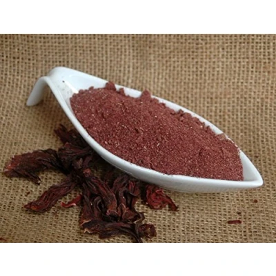 Afbeelding van Naturix24 Gemalen hibiscusbloemen, zak van 250 g