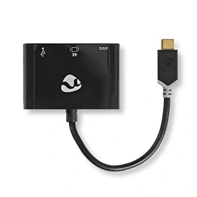 Afbeelding van USB C docking stations Nedis 0.15 meter (4K@30Hz, HDMI, A, C)