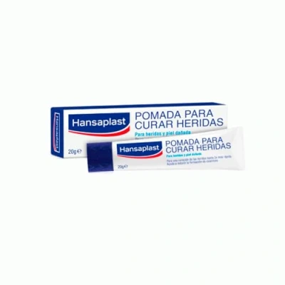 Afbeelding van Hansaplast wondgenezende zalf, geurvrije littekencrème, wondzalf en beschadigde huid die het risico op littekens vermindert, 1 x 20 g