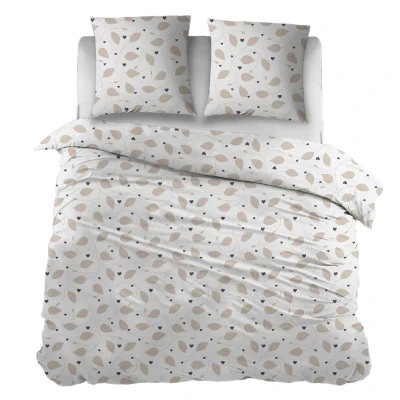 Afbeelding van Snoozing Gisele Dekbedovertrek Lits jumeaux 240x200/220 cm Beige