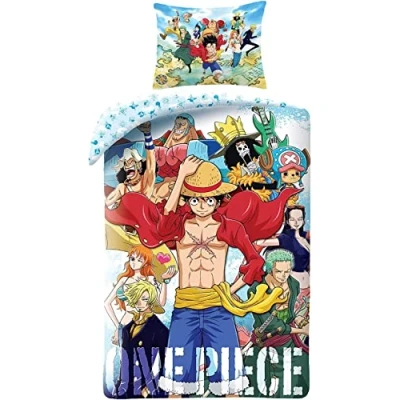 Afbeelding van Dekbedovertrek, Straw Hat Eenpersoons 140 x 200 cm Katoen