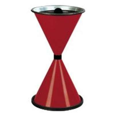 Afbeelding van TKG, Asbak, Voetstuk asbak D405xH770mm rood plaatstaal