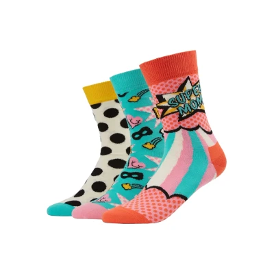 Afbeelding van Happy Socks MOTHER&#039;S DAY GIFT BOX 3 PACK Sokken multicoloured, Maat: 36 40, Multi coloured