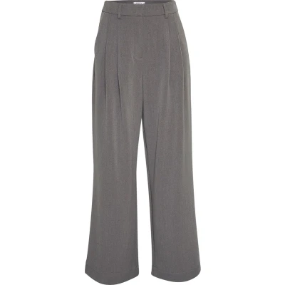 Afbeelding van MSCH Copenhagen Mschhenrika Hw Pants Broeken Dames Donkergrijs Maat XL