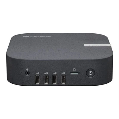 Image de ASUS Chromebox 5a S3006UNA Mini PC 1 x Core i3 1315U / jusqu&#039;à 4.5 GHz RAM 8 Go SSD 128 NVMe UHD Graphics IEEE 802.11ax (Wi Fi 6E), Bluetooth 5.3, Gigabit Ethernet Chrome OS moniteur : aucun noir éco