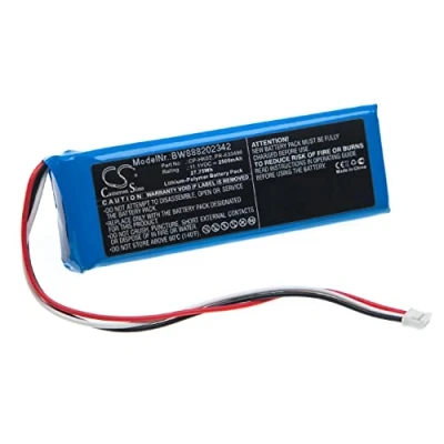 Afbeelding van vhbw Vervangende batterij voor Harman/Kardon CP HK02, PR 633496 luidspreker, luidspreker (2500 mAh, 11,1 V, Li polymeer)
