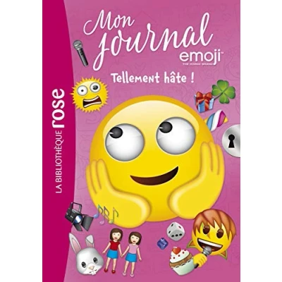 Afbeelding van Emoji TM mon journal 10 Tellement HÂTE !