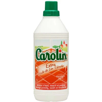 Afbeelding van Carolin vloerreiniger extra lijnolie, fles van 1 l