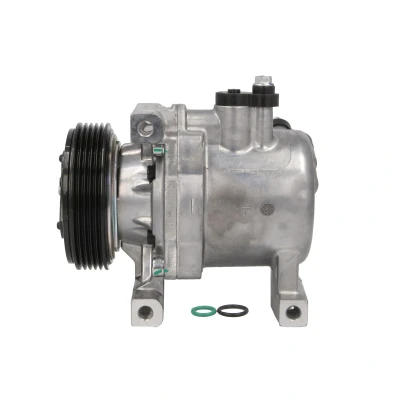 Afbeelding van BOSCH 1 986 AD1 466 AC Compressor 12V PAG 100 YF R1234yf, R134a Met montagehandleiding, afdichtring FIAT: 500 C Convertible, Hatchback