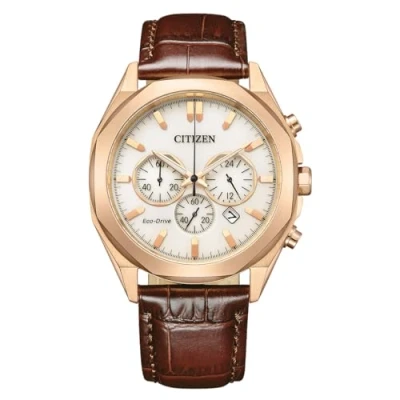 Afbeelding van Citizen CA4593 15A Horloge Leer Bruin Ø 41 mm