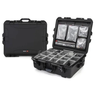 Afbeelding van Nanuk 945 case w/lid org./divider Black Pro Photo Kit