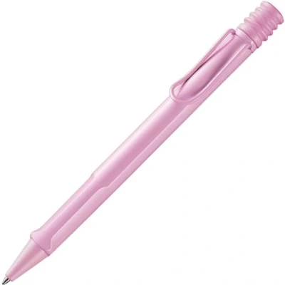 Afbeelding van Lamy Safari Lightrose Balpen met ergonomische handgreep en lijnbreedte M voor lang aangenaam schrijven van robuust ASA kunststof grote vulling 16 in zwart