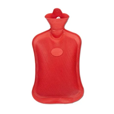 Afbeelding van Relaxdays kruik 2 l warmwaterkruik warmtekruik waterkruik bedkruik rubber