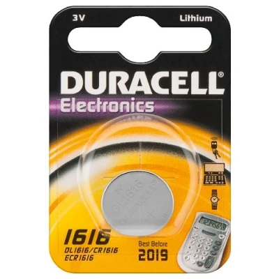Afbeelding van DURACELL Electronics CR1616 Lithium knoopcel, 1 stuk