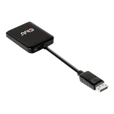 Image de Club 3D CSV 7200H Adaptateur vidéo DisplayPort mâle pour HDMI femelle 20 cm support 4K60Hz (3840 x 2160)