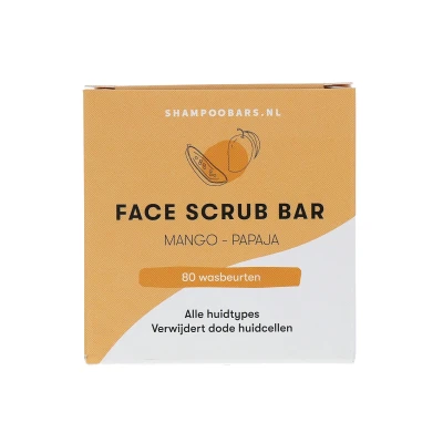 Afbeelding van ShampooBars Face Bar Mango &amp; Papaja Haibu by Kapperskorting.com
