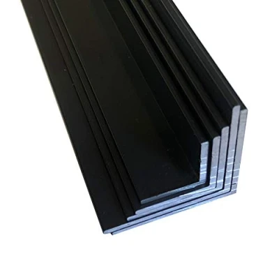 Afbeelding van aluminium hoekprofiel 60 x 30 2 mm RAL 7016 antraciet gelijkbenig gepoedercoat profiel L (1, 200 cm)