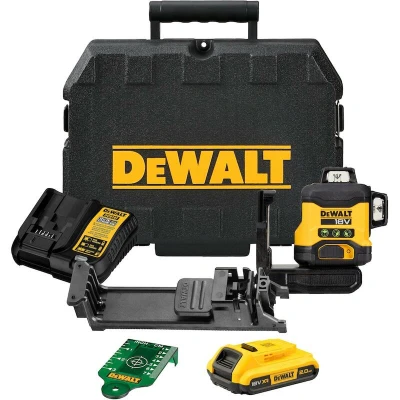 Afbeelding van DeWALT DCLE34031D1 3x360 Compacte Kruislijnlaser Groen 18V 2.0Ah in Koffer