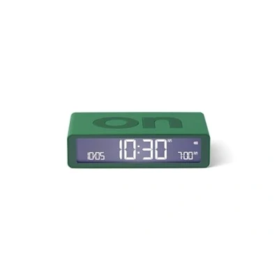 Afbeelding van Lexon Flip Classic ON OFF omkeerbare oplaadbare Wekker groen