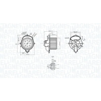 Afbeelding van Magneti Marelli Kachelventilator 069412266010
