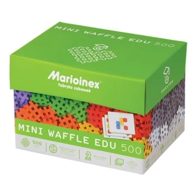 Afbeelding van Marioinex 902431 mini wafel Edu 500 stuks, meerkleurig