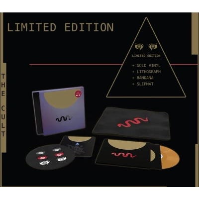 Afbeelding van The Cult XI Under Midnight Sun Limited Edition Gold Vinyl box set handnumbered