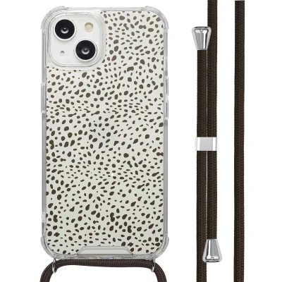 Afbeelding van imoshion Design hoesje met koord voor de Apple iPhone 14 Desert Dots